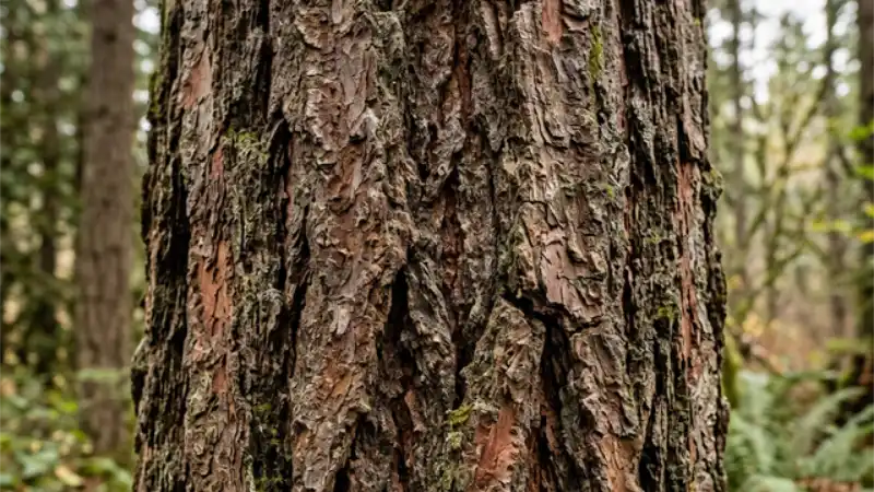 Mature tree on a residential lot